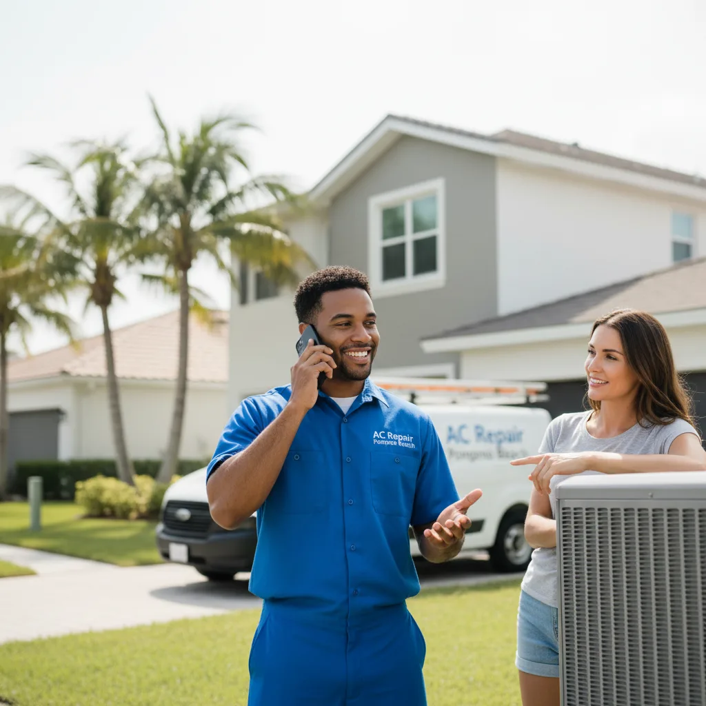 AC Repair Pompano Beach customer support in Raven